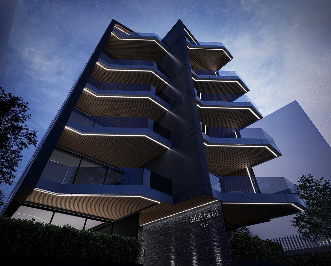 Modern residential construction detail